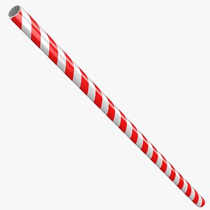 3D Bamboo Straw model