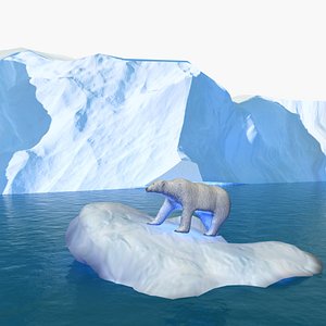 Polar bear 3D