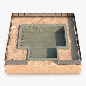 Construction Pit 2 3D Model