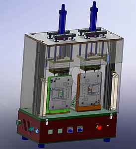 3D hot melt glue machine