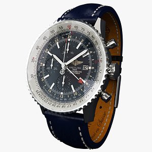 Breitling Navitimer World L-virtual 3d model