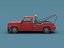 Stylized Cartoon Tow Truck 80s