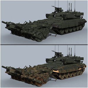 3D model armored bmr-3ms