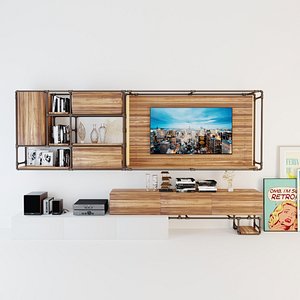 3D tv cabinet model