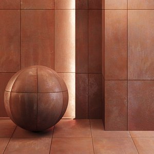 Corten steel model