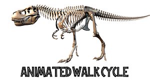 ma walk cycle t rex
