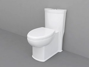 toilet wc 3D model