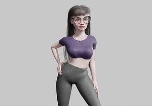 3D model Pretty Standard Woman V34229