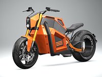 RMK E2  electric motorcycle Orange