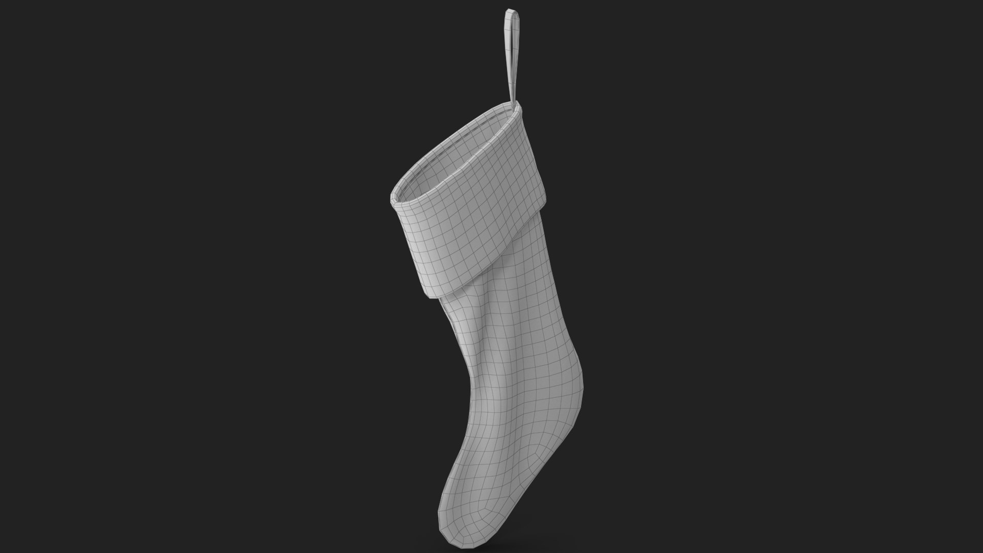 3D Christmas Stocking White https://p.turbosquid.com/ts-thumb/vo/LqikmS/WQ/wireframe_05/jpg/1773992175/1920x1080/fit_q87/aa1a5a78ccc67e4f62bf2dc67db8bd076a670e89/wireframe_05.jpg
