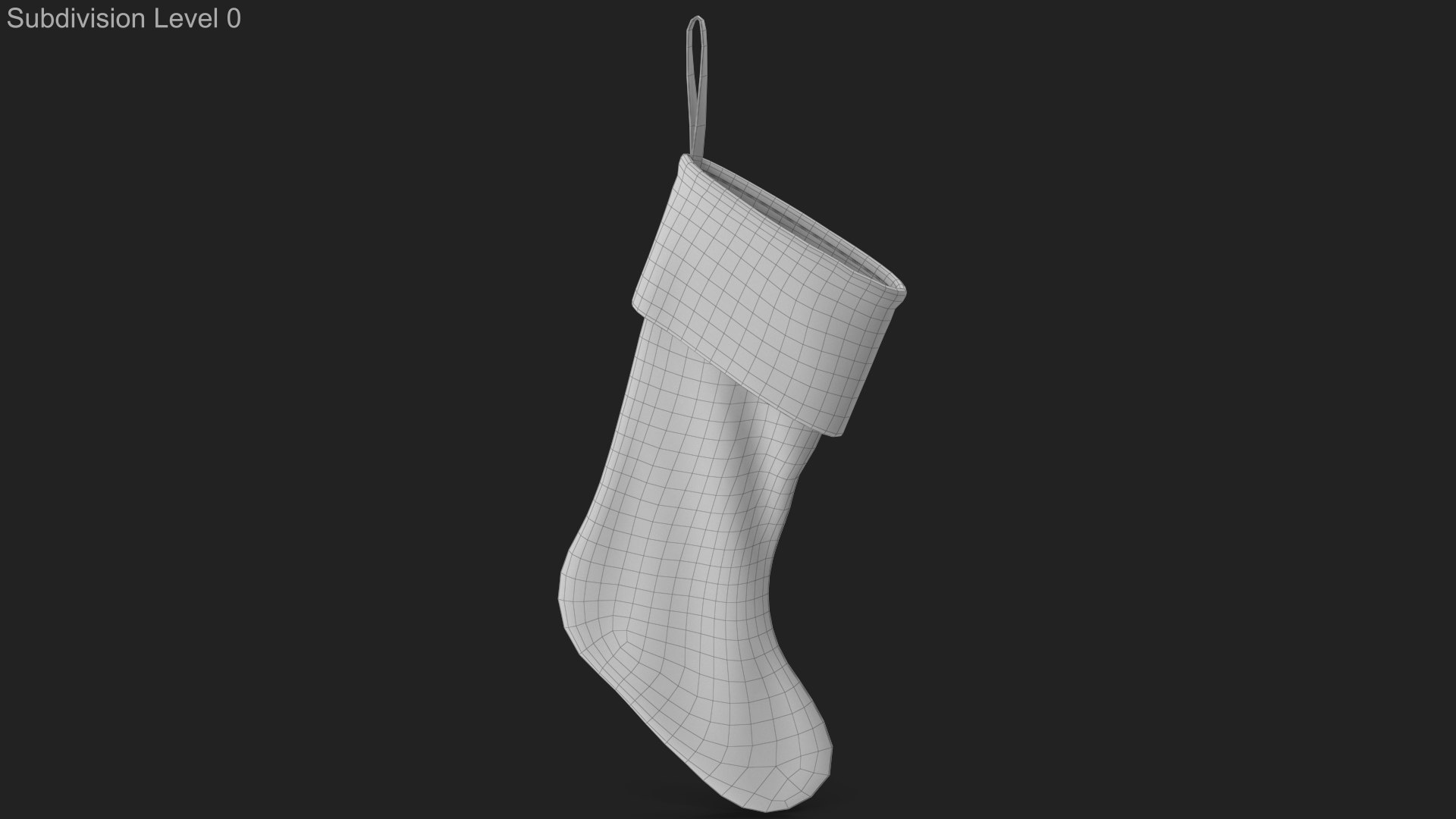 3D Christmas Stocking White https://p.turbosquid.com/ts-thumb/vo/LqikmS/kZ/wireframe_00/jpg/1773992172/1920x1080/fit_q87/d52bc1280f826b1185db5e67f80f89a2e6ae2af5/wireframe_00.jpg