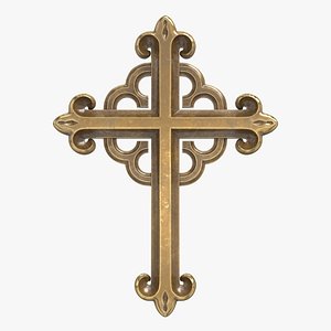 Gold Christian Cross