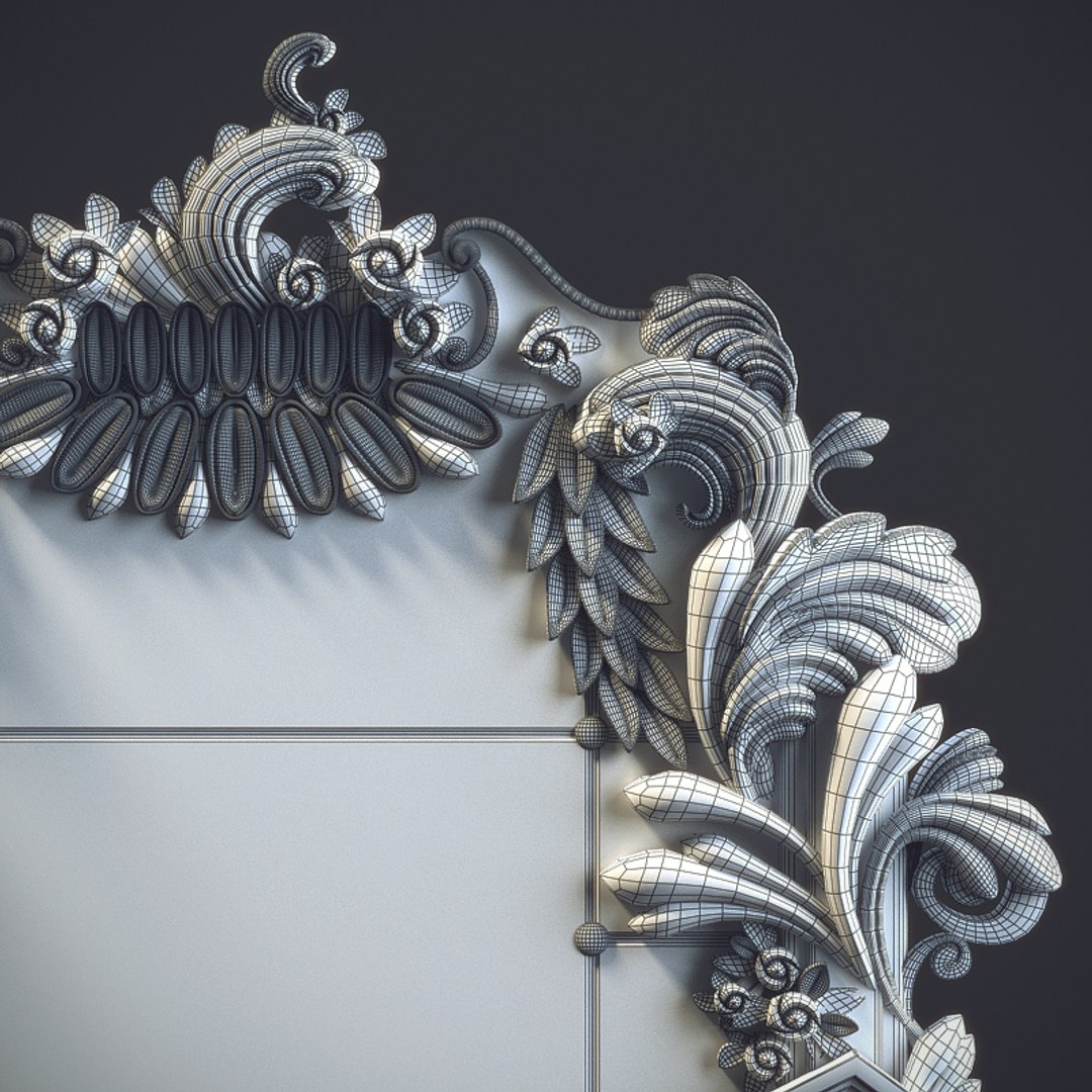 3d Classic Mirror Jumbo Model