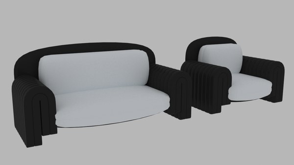 3D model sofa