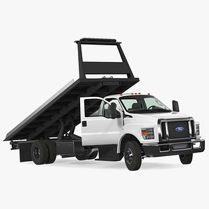 f650 tow truck rigged model