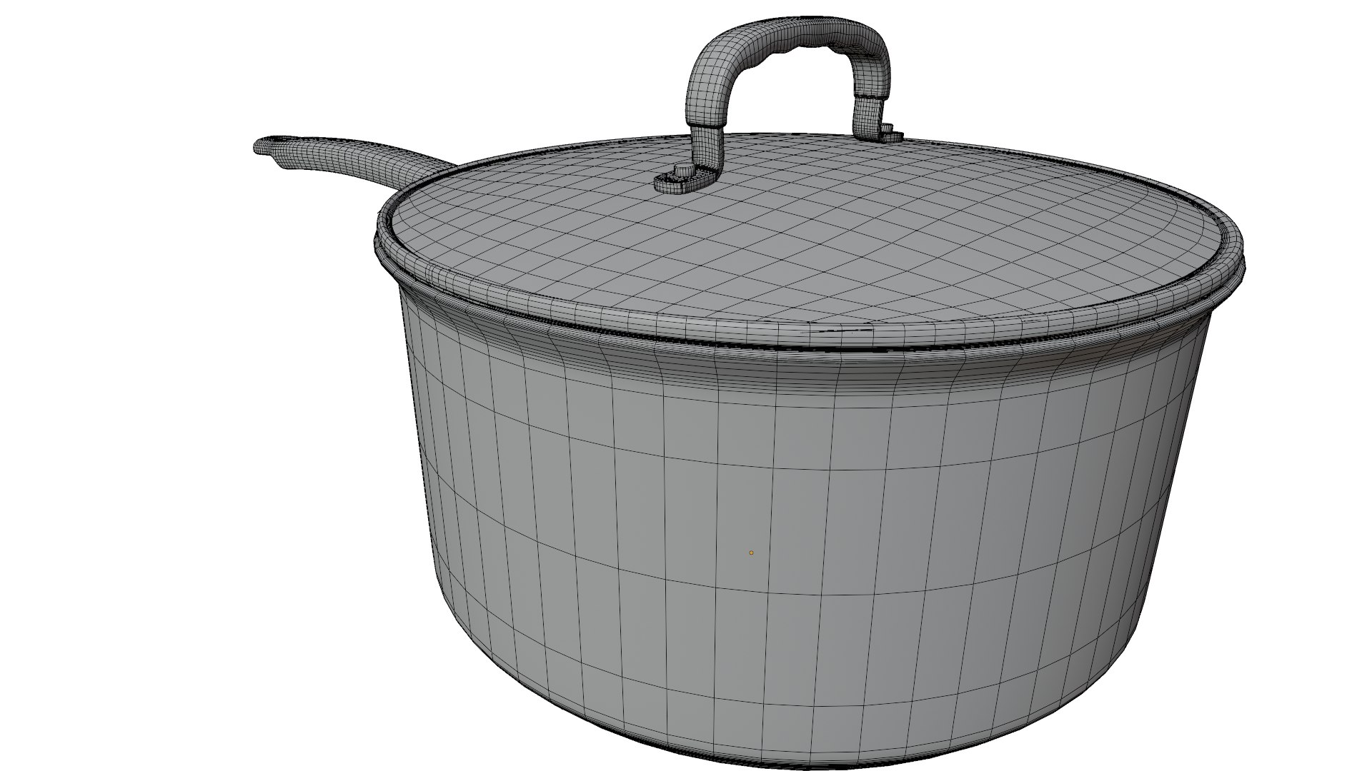 3D Model Cooking Pot - TurboSquid 2232971