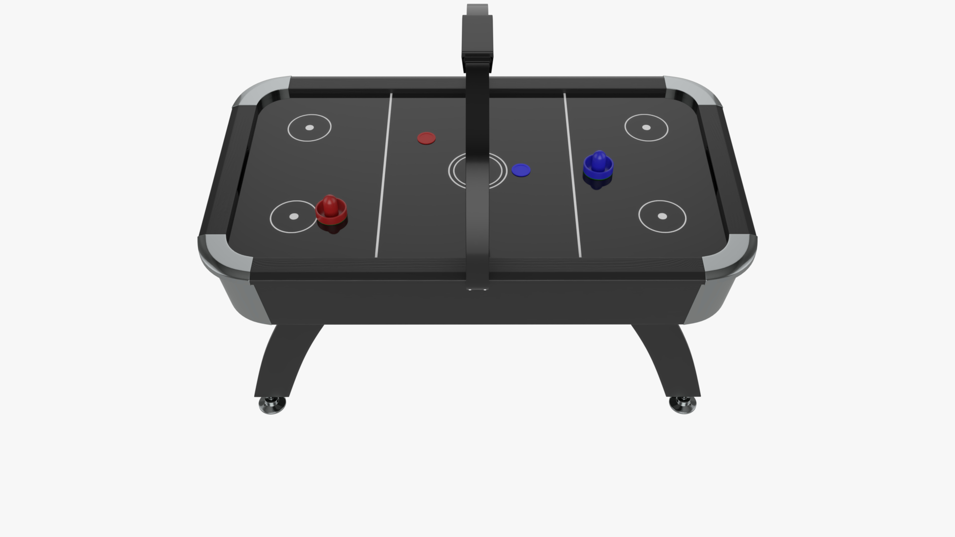 Modern Air Hockey Table 3D Model TurboSquid 2193223