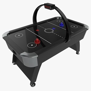 Modern Air Hockey Table 3D model