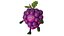 Paquete de personajes de frutas en 3D