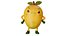 Paquete de personajes de frutas en 3D
