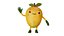Paquete de personajes de frutas en 3D