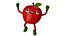 Paquete de personajes de frutas en 3D