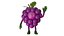 Paquete de personajes de frutas en 3D