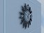 Piante decorative in metallo inossidabile con oro X11