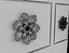 Piante decorative in metallo inossidabile con oro X11