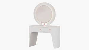 3D Gamma Bross BALLET COLLAR Hairdressing workplace