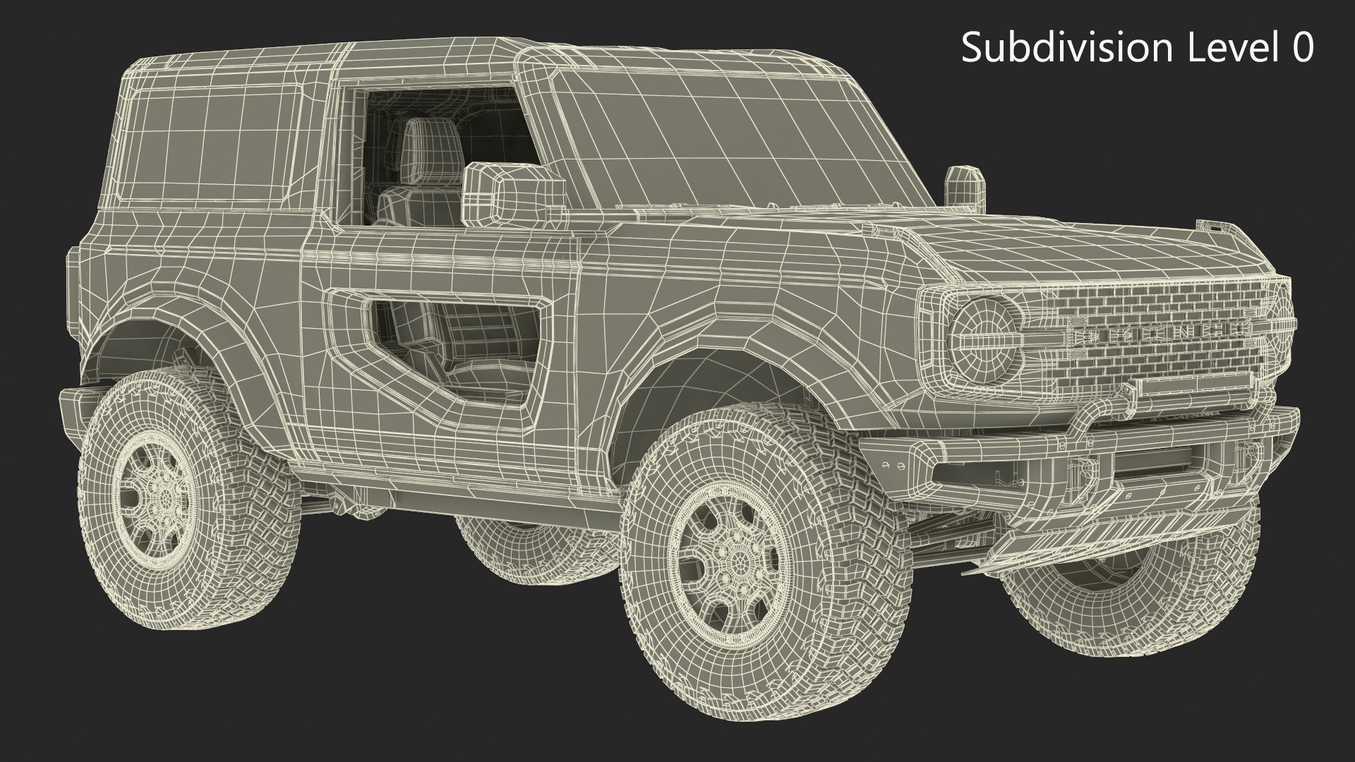 3D Ford Bronco 2021 Two Door 4X4 Simple Interior model https://p.turbosquid.com/ts-thumb/vo/hB13Pm/3e/fordbronco2021twodoor4x4simpleinteriormb3dmodel041/jpg/1691678205/1920x1080/fit_q87/5b486327ee41574d75cd5312e69627106865de5c/fordbronco2021twodoor4x4simpleinteriormb3dmodel041.jpg
