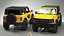 Concepto de dos puertas Ford Bronco 2021 Interior simple