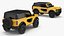 Concepto de dos puertas Ford Bronco 2021 Interior simple