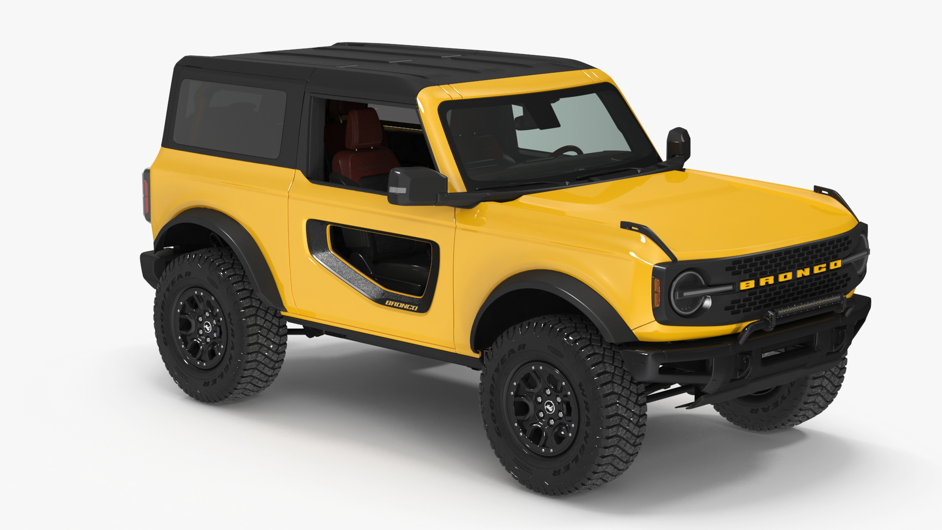 ford bronco 2 interiores