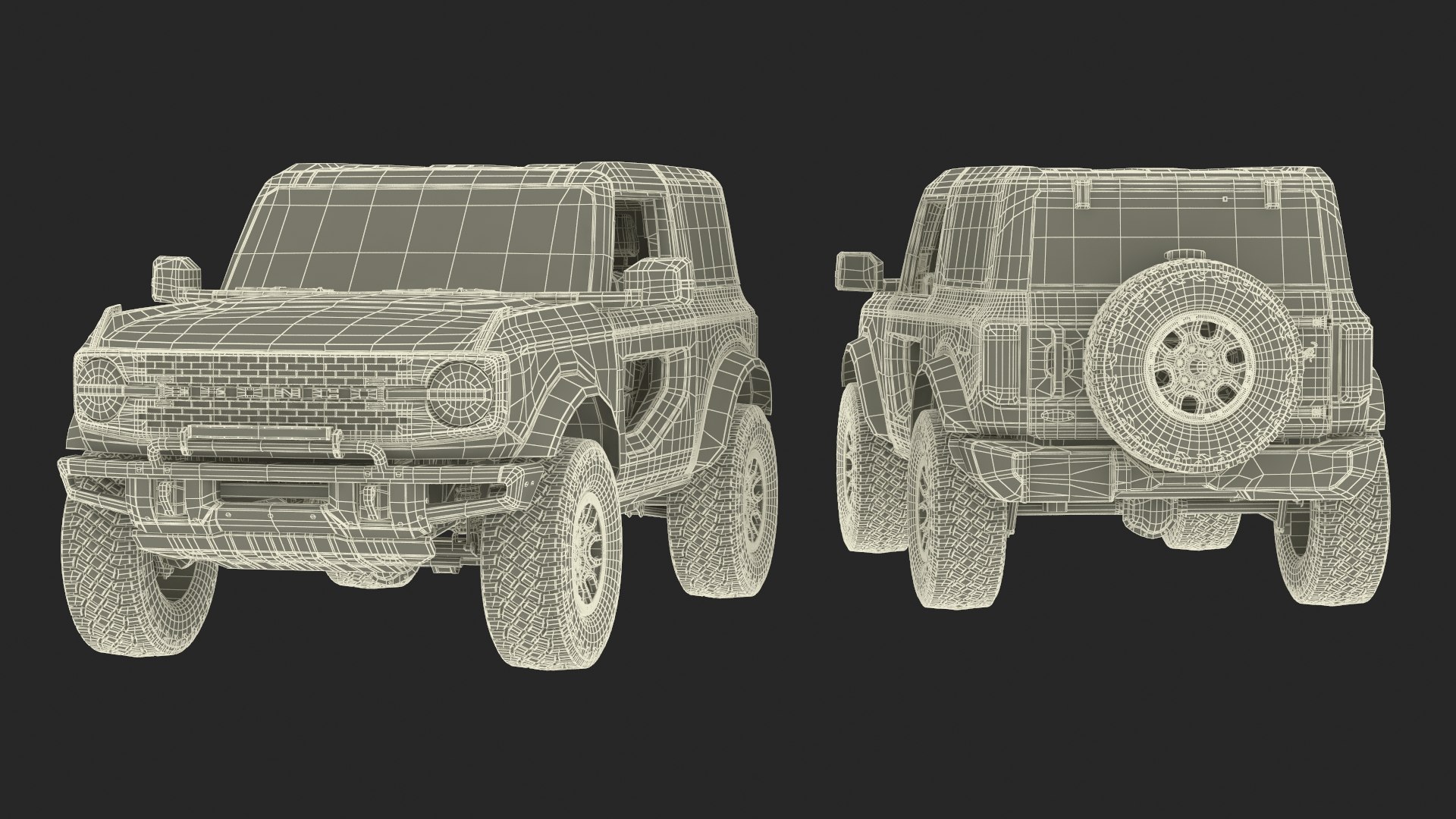 3D Ford Bronco 2021 Two Door 4X4 Simple Interior model https://p.turbosquid.com/ts-thumb/vo/hB13Pm/Uq/fordbronco2021twodoor4x4simpleinteriormb3dmodel055/jpg/1691678270/1920x1080/fit_q87/009285d5cd412b3e16db38fe18f2ce603afe3cf9/fordbronco2021twodoor4x4simpleinteriormb3dmodel055.jpg