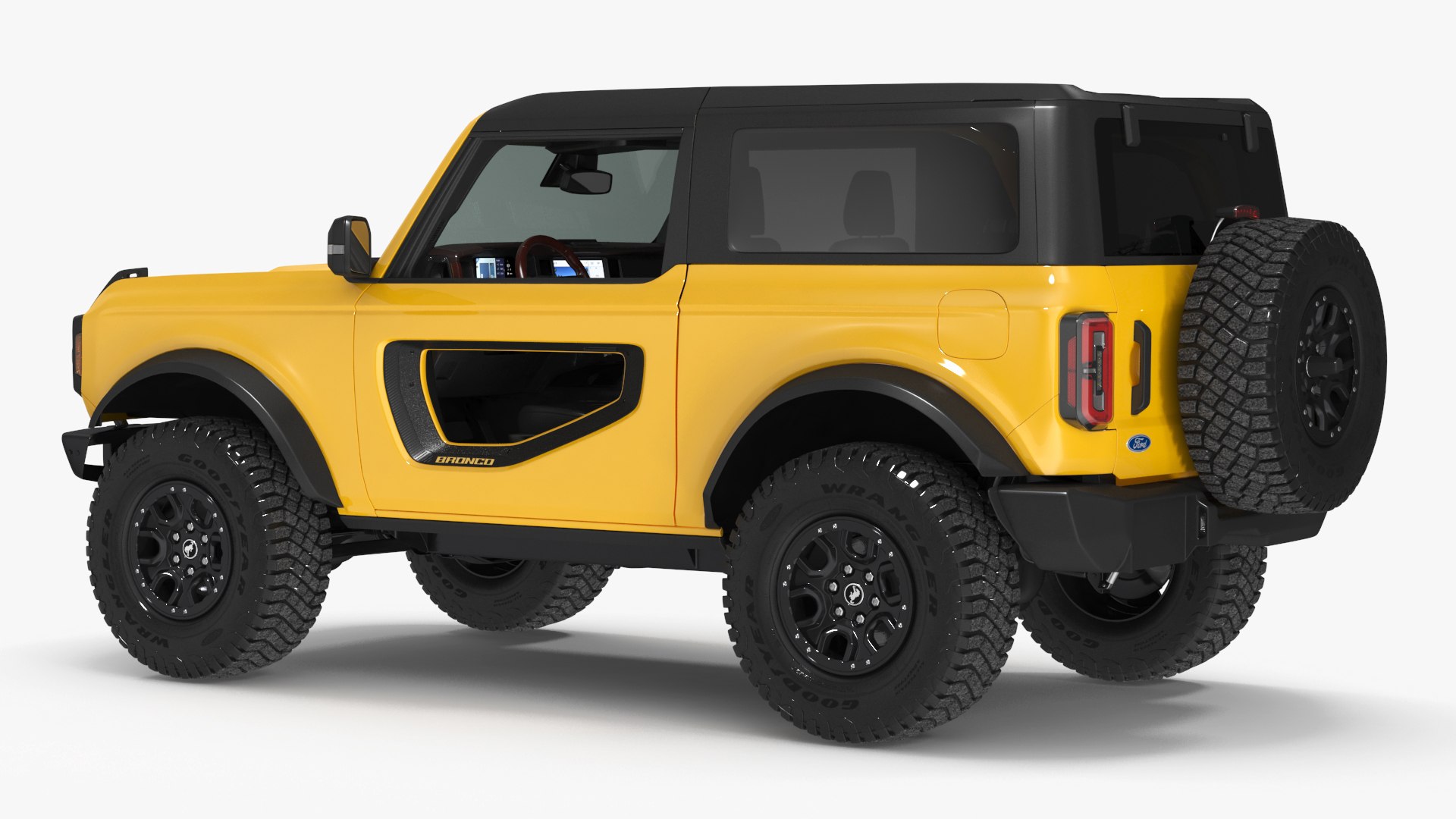 3D Ford Bronco 2021 Two Door 4X4 Simple Interior model https://p.turbosquid.com/ts-thumb/vo/hB13Pm/Xi/fordbronco2021twodoor4x4simpleinteriormb3dmodel022/jpg/1691678123/1920x1080/fit_q87/0a723519fc8061e76c8d1d29f55a8a90722d669c/fordbronco2021twodoor4x4simpleinteriormb3dmodel022.jpg