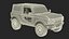 Concepto de dos puertas Ford Bronco 2021 Interior simple