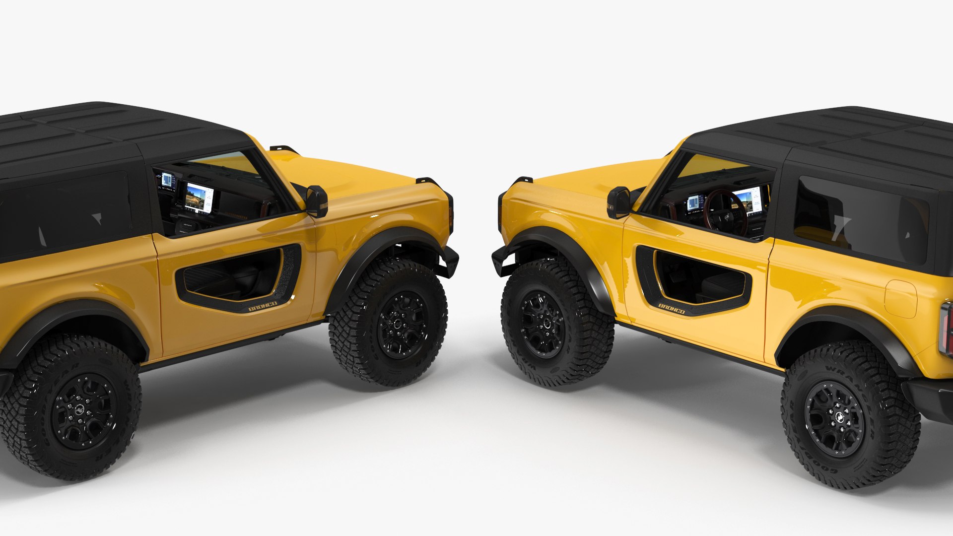 3D Ford Bronco 2021 Two Door 4X4 Simple Interior model https://p.turbosquid.com/ts-thumb/vo/hB13Pm/gU/fordbronco2021twodoor4x4simpleinteriormb3dmodel028/jpg/1691678147/1920x1080/fit_q87/a23e1c748c40c7f26668350ac4961859ea58314d/fordbronco2021twodoor4x4simpleinteriormb3dmodel028.jpg