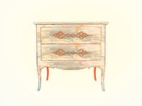 Lowboy Dresser, Blanket Chest or TV Stand with gorgeous hardware!