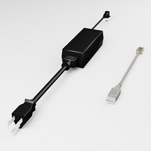 Power adapter and cables