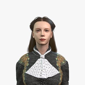 Realistic 3D Woman Character 3D model