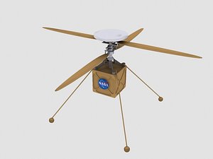 3D space mars rover