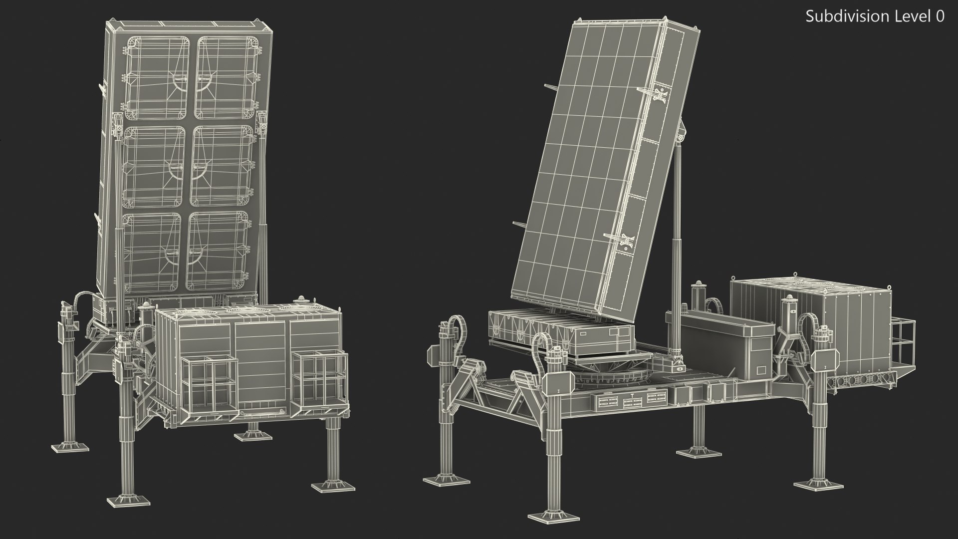 Ground Based Mobile Multi Mission Radar 3D model - TurboSquid 1772757