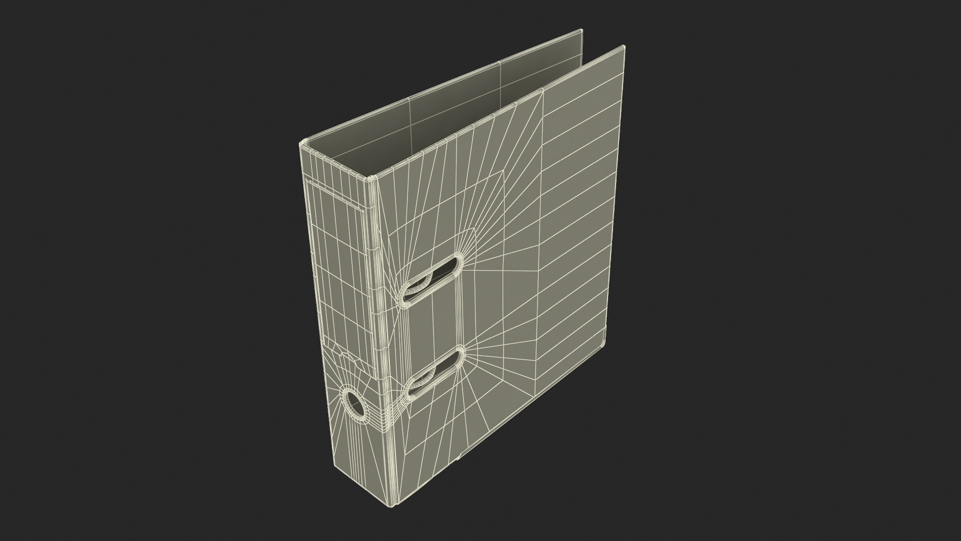 3D Model Large Capacity Ring Binder TurboSquid 2185655