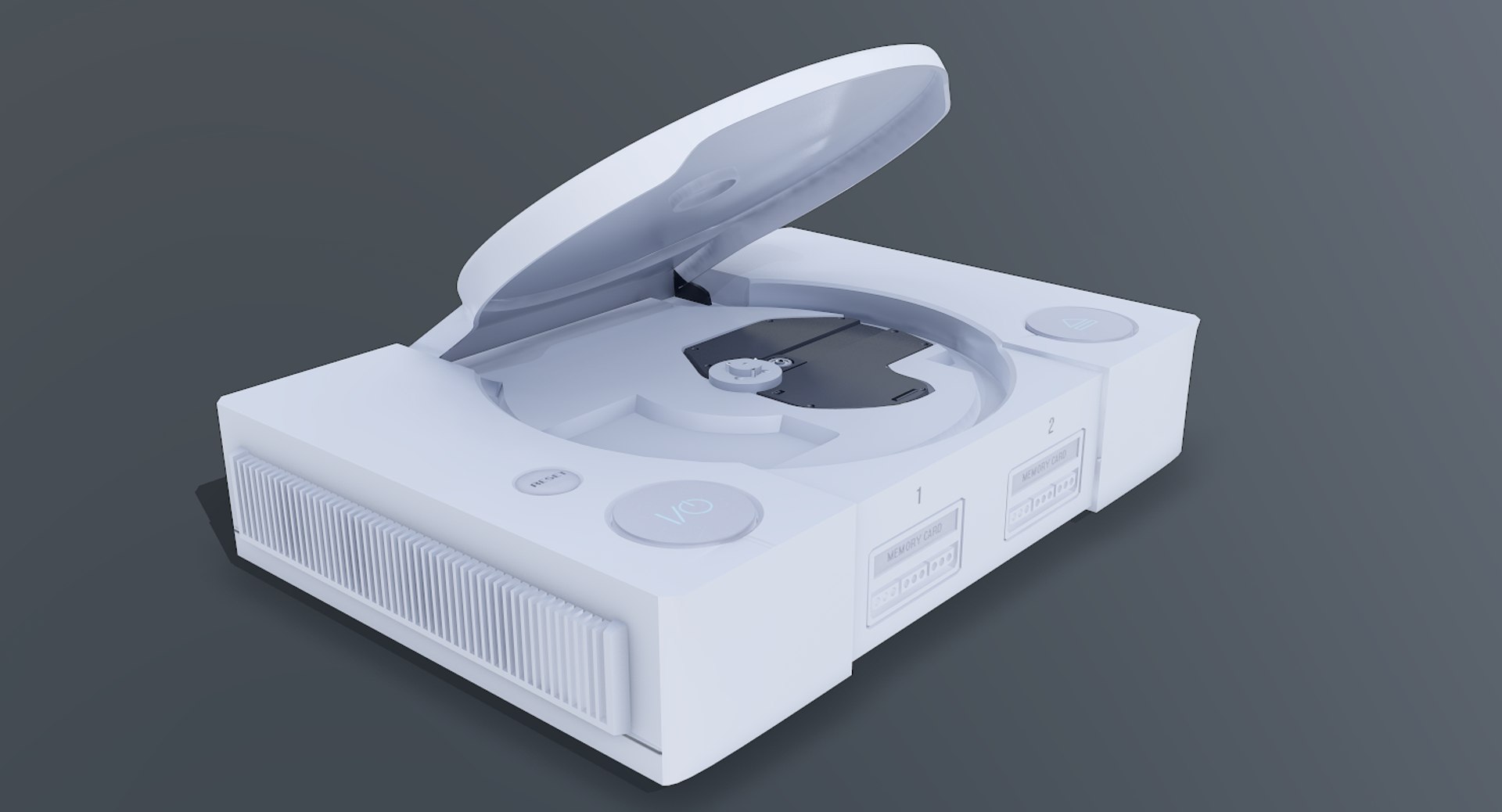 Ps1 Console 3d Model