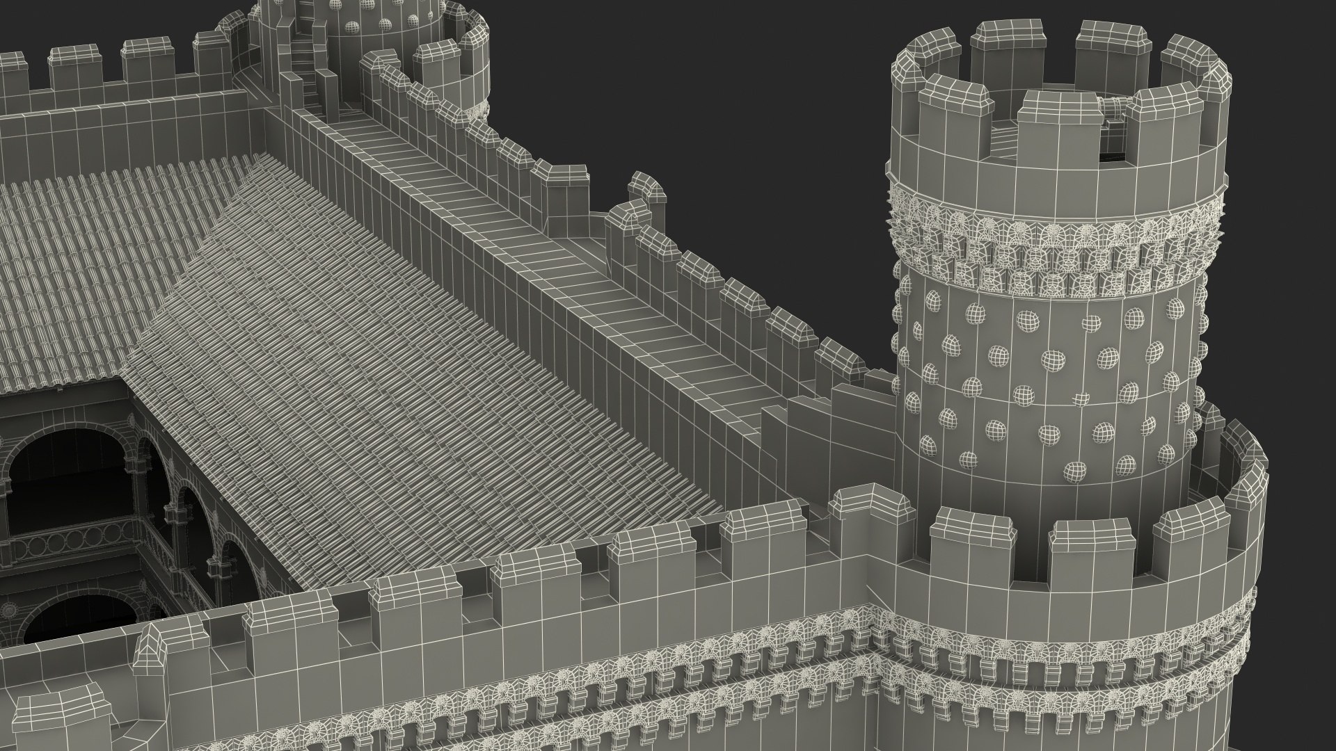 3D Model Medieval Castle - TurboSquid 1474114