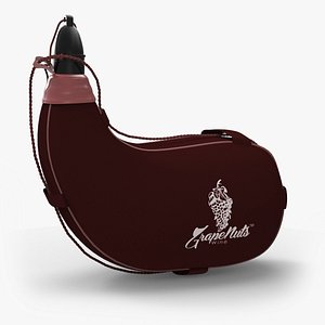 wine flask 3ds