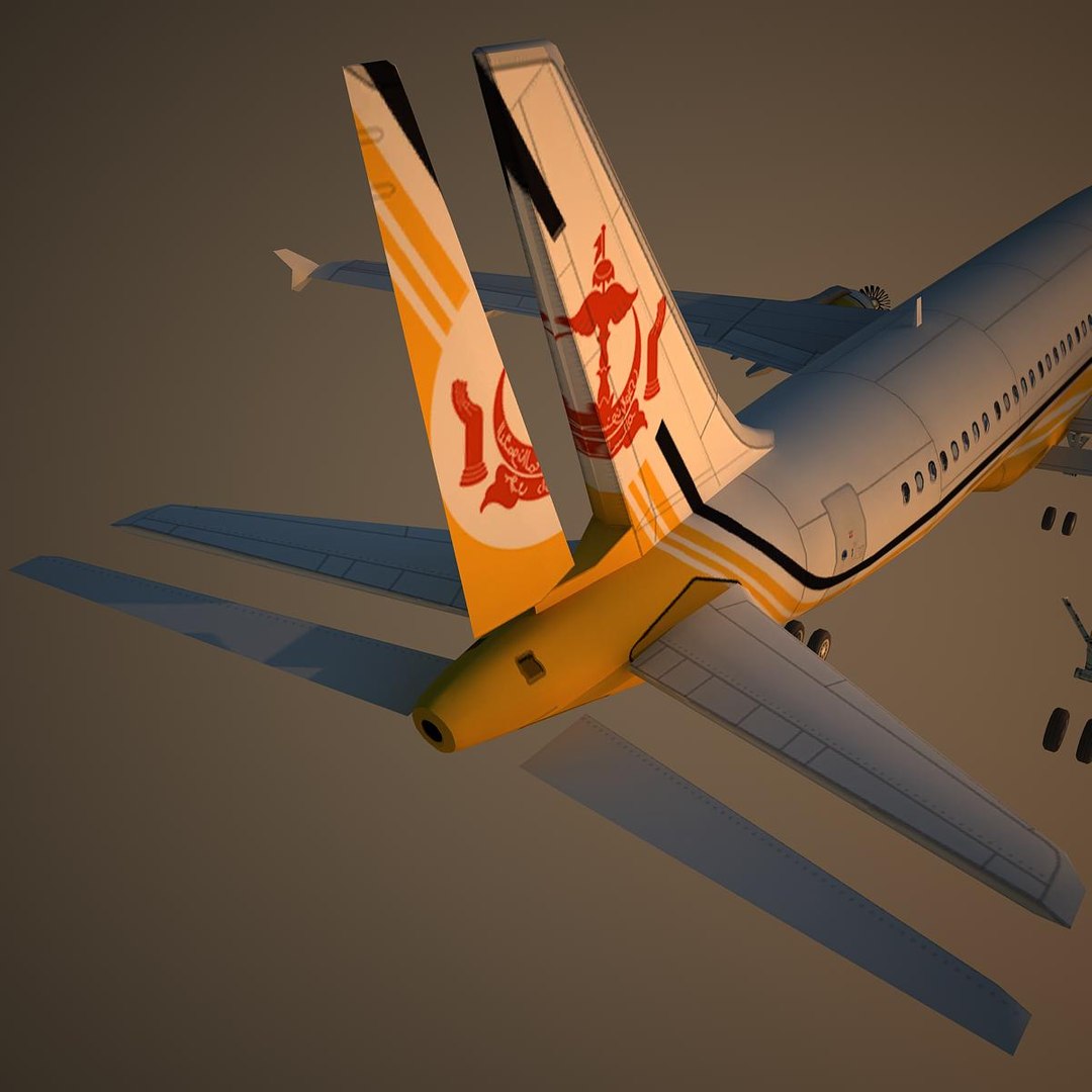 3d Airbus Airlines Rba Model