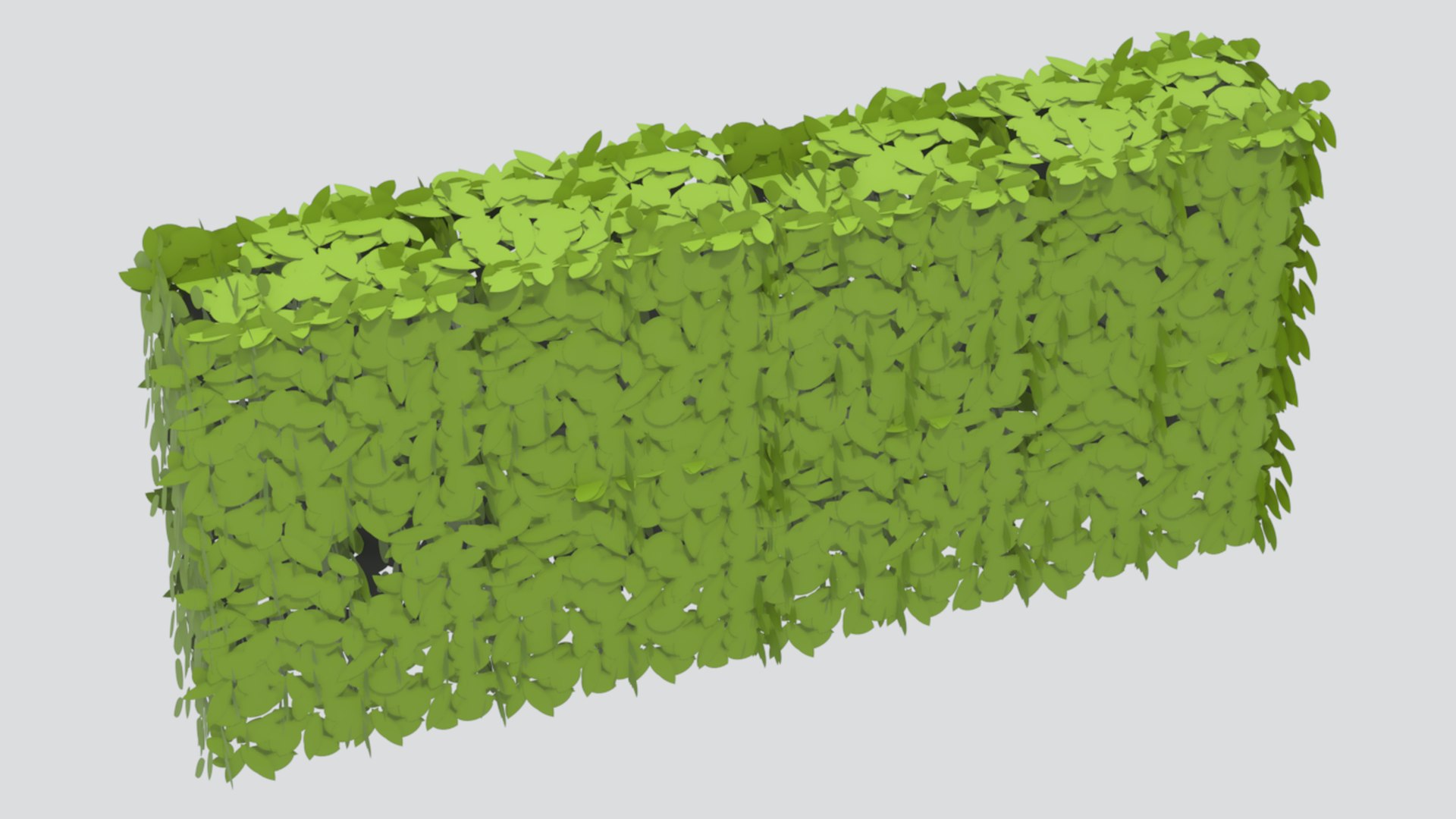 3D Ivy Leaf Hedge Wall Panel - Dense Foliage Greenery Wall for Facade Fence and Courtyard https://p.turbosquid.com/ts-thumb/vo/wUsNcI/1Q/bd081_05/png/1793147857/1920x1080/fit_q87/2e671041d29f9517db797f38a2255387f49d18c9/bd081_05.jpg