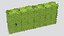 Ivy Leaf Hedge Wall Panel - Dense Foliage Greenery Wall for Facade Fence and Courtyard